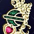 Sailor Moon 20th Wire Art Charm: Neptune Lip Rod