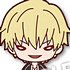 Nitotan Fate/stay night [Heaven's Feel] Plush w/Ballchain: Gilgamesh