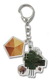 main photo of Legend of the Galactic Heroes Acrylic Charm Double Keyholder: Rio-Grande