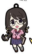 main photo of Monogatari Series Trading Rubber Strap: Hanekawa Tsubasa