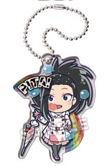 main photo of Pita! Deforme ~Boku no Hero Academia Rain Coat~ Acrylic Keychain: Yaoyorozu Momo