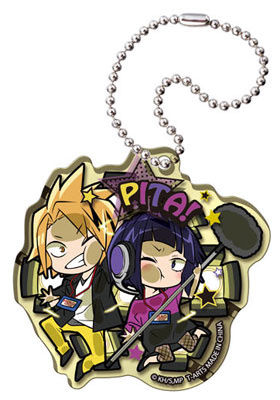 main photo of Pita! Deforme ~Boku no Hero Academia Satsueitai~ Acrylic Keychain: Kaminari & Jiro