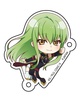 photo of Code Geass: Hangyaku no Lelouch III Oudou Tsukamarinko Connecting Acrylic Charm: C.C.