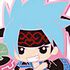 Shaman King Capsule Rubber Mascot: Usui Horokeu & Kororo