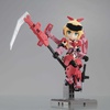 photo of Desktop Army Frame Arms Girl KT-323f Jinrai Series: Jinrai Akagake Mode-B