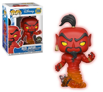 main photo of POP! Disney #356 Red Jafar as Genie Glow in the Dark Ver.