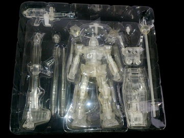 main photo of Mobile Suit in Action!! RX-78-2 Gundam Limited Edition Clear Gundam Triple Set
