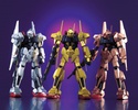 photo of Mobile Suit in Action!! MSN-00100 Hyaku Shiki Silver Ver. Limited Edition Triple Set