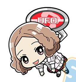 main photo of Persona 5 UFO Tsumamare Acrylic Keychain Mascot: Okumura Haru