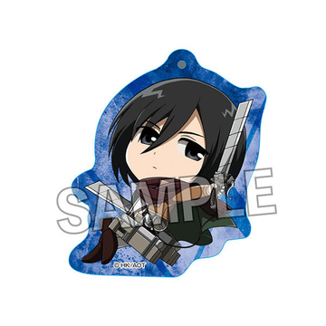 main photo of Attack on Titan Ruccolle Acrylic Keychain: Mikasa