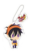 main photo of JoJo's Bizarre Adventure ~Jojo's Pitter-Patter Pop!~ Plate Key Holder vol.1: Narancia Ghirga