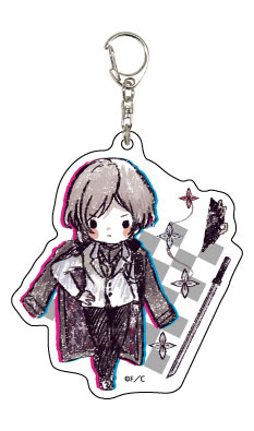 main photo of Acrylic Keychain Caligula 01/ GraffArt: Minezawa Izuru