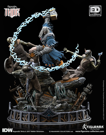 main photo of Elite Diorama Statue Ragnarok Thor Elite Diorama