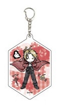 main photo of Acrylic Keychain Fullmetal Alchemist GraffArt Design: Edward Elric