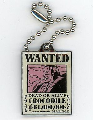 main photo of One Piece Wanted Plate Part 5: Crocodile