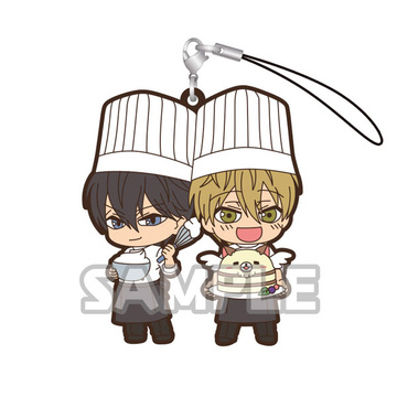 main photo of Dakaretai Otoko No.1 ni Odosareteimasu. Junta & Takato ga Ippai Rubber Strap DUO Cafe ver.