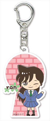 main photo of Detective Conan Trading Acrylic Keyholder -Cute Style-: Ran