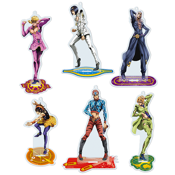 JoJo's Bizarre Adventure Part 5 Golden Wind Acrylic Stands – Shonen Crunch