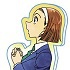 Detective Conan Wet Color Series -Lovers- Accessory Stand: Suzuki Sonoko