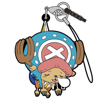 main photo of One Piece Tsumamare Pinched Strap: Tony Tony Chopper Dozing Ver.