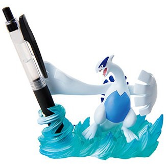 main photo of Pokemon Desk de Oyakudachi Figure 3: Lugia Aeroblast Pen stand