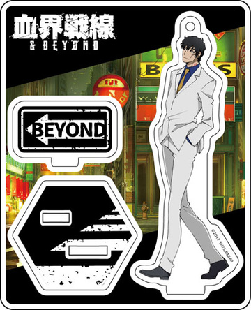 main photo of Kekkai Sensen & BEYOND Acrylic Stand White Suit Ver.: Steven A. Starphase