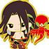 Shaman King Capsule Rubber Mascot 2: Asakura Hao & Spirit of Fire