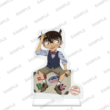 main photo of Detective Conan Acrylic Stand Figure Travel Ver. Edogawa Conan
