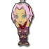 Naruto Shippuuden Great Eastern Entertainment Chibi Metal Keychain: Sakura