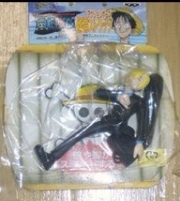 main photo of One Piece Action Pose Mobile Phone Strap: Sanji