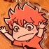 Haikyuu J World Acrylic Keychain: Hinata Shouyou