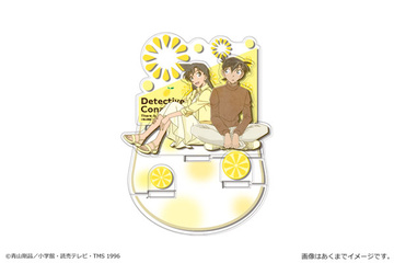 main photo of Detective Conan Acrylic Diorama Stand: Shinichi & Ran