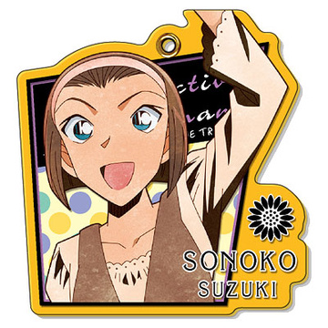 main photo of Detective Conan Trading Slide Keychain: Sonoko Suzuki