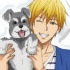 Kuroko no Basket Acrylic Stand -With a Dog & Cat-: Kise Ryouta