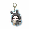 photo of Gyugyutto Acrylic Keychain Bungou Stray Dogs Bunny Ear ver.: Akutagawa Ryuunosuke