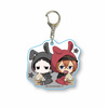 photo of Gyugyutto Acrylic Keychain Bungou Stray Dogs Bunny Ear ver.: Akutagawa & Nakahara