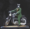 photo of Blacksad on his Motorbike