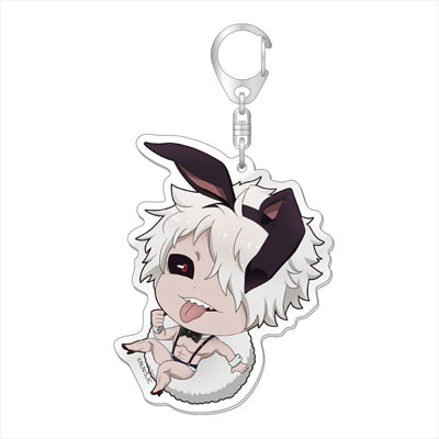 Juuni Taisen Tehepero BIG Acrylic Keychain: Usagi - My Anime Shelf