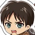 TV Anime Attack on Titan Season 3 Gororin Acrylic Keychain: Eren Yeager 