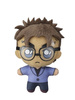 photo of Detective Conan Petite Plush Mascot Vol.4: Kyougoku Makoto