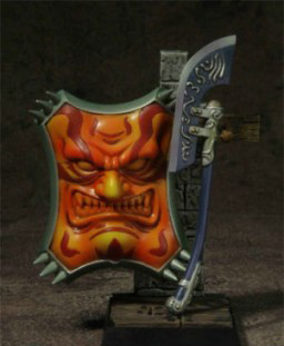 main photo of Dragon Quest Legend Items Gallery Equipment of Metal King: Zanmato and Big Boss' Shield