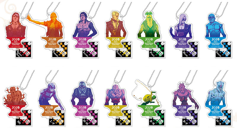 Stand Mini Acrylic Keychain JoJo's Bizarre Adventure Golden Wind Vol.2: Beach  Boy - My Anime Shelf