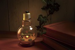 photo of Moomin Light Bulb Terrarium Snufkin & Teety-Woo