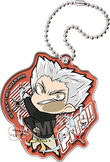 main photo of One Punch Man Pita! Deforme Acrylic Keychain: Garou