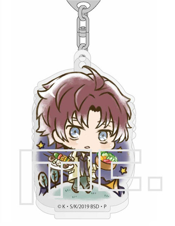 main photo of Bungo Stray Dogs Have fun! Series Acrylic Keychain Port Mafia: Sakunosuke Oda