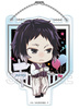 photo of Bungo Stray Dogs TojiColle Flag Series Garden Party Acrylic Keychain: Ryuunosuke Akutagawa