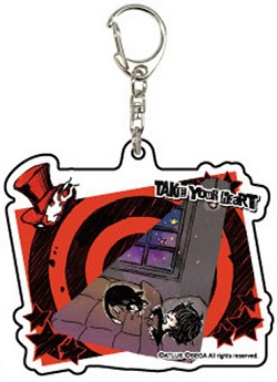 main photo of Acrylic Keychain Persona 5 03/ GraffArt Event Scene Recreation: Ren & Morgana