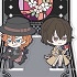 Bungo Stray Dogs Acrylic Diorama Stand 02: Osamu Dazai & Chuuya Nakahara