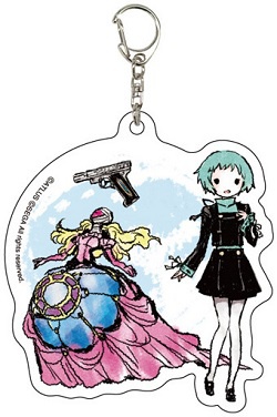 main photo of Acrylic Keychain Persona 3 01/ GraffArt: Yamagishi Fuuka