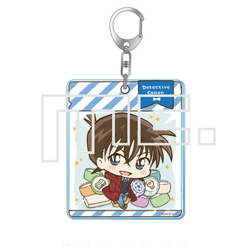 main photo of Detective Conan Petit Coro Series Acrylic Keychain: Shinichi Kudou